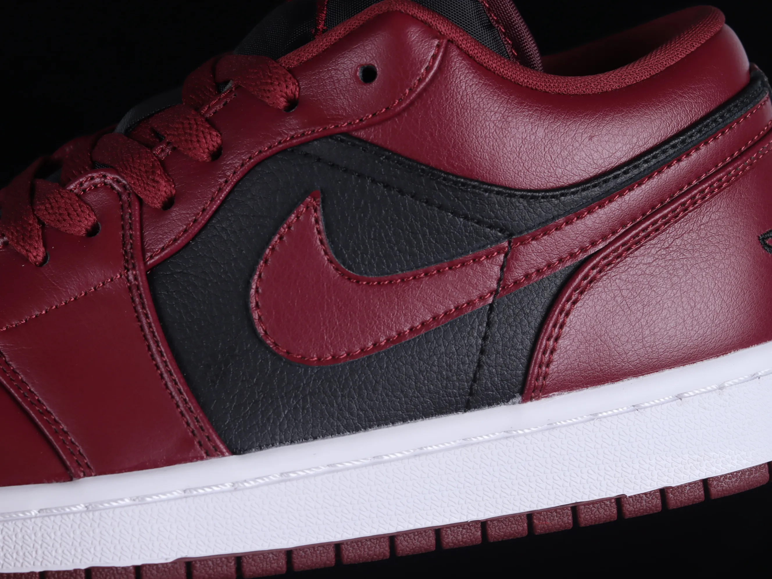 All categories Air Jordan Jordan series basketball shoes Air Jordan 1 Low Air Jordan 1 Low AJ1 Joe 1 burgundy black low-top basketball shoes DC0774-006